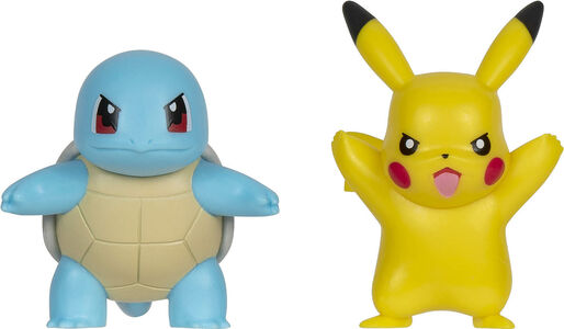 Pokémon  Battle Figure Figuurit Squirtle & Pikachu 2-pack