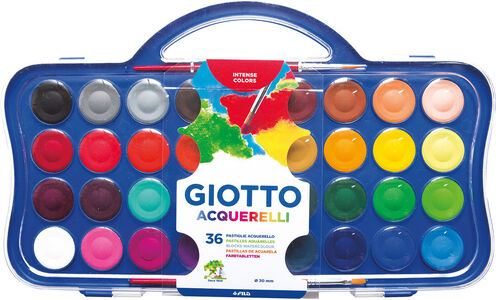 Giotto Aquarelli Vesivärit 36-pack