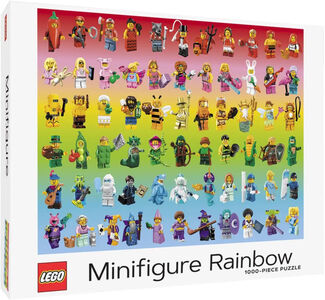 LEGO Palapeli Minifigure Rainbow 1000