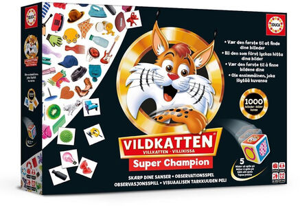 Educa Villikissa Peli Super Champion 1000