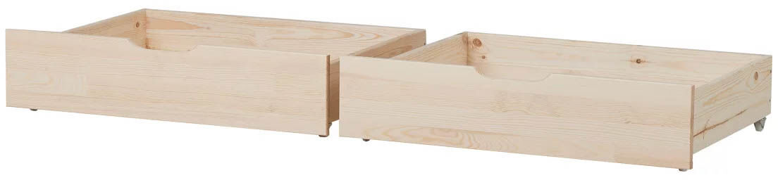 Hoppekids ECO Comfort Sänkylaatikko 70x160 cm, Wood