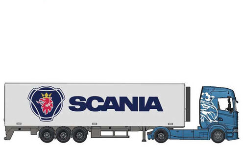 BB Junior Street Fire Scania S730 Kuorma-auto 1:43