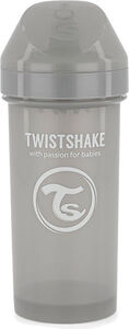 Twistshake Kid Cup 360 ml, Harmaa