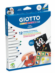 Giotto Decor Materials Tussit 12-pack