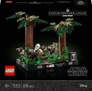 LEGO Star Wars 75353 Kiiturien Takaa-Ajo Endorilla