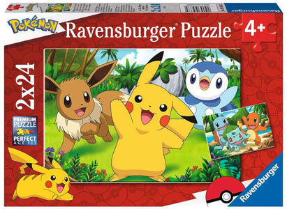 Ravensburger Pokémon Palapelit 2x24