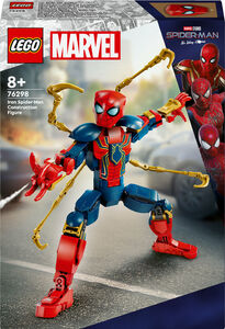 LEGO Super Heroes 76298 Rakennettava Iron Spider-Man ‑hahmo
