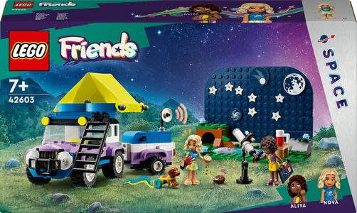 LEGO Friends 42603 Retkeilyauto tähtien katseluun