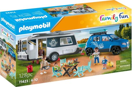 Playmobil 71423 Family Fun Asuntovaunu + Auto