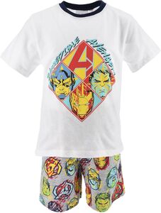 Marvel Avengers Classic Pyjama, Valkoinen