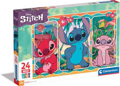 Clementoni Disney Stitch Maxi Palapeli 24