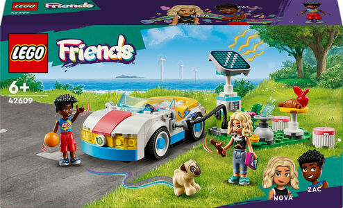 LEGO Friends 42609 Sähköauto ja latausasema