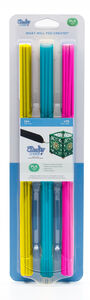 3Doodler Create+ PLA Tie Dye Sauvat 75-Pack, Keltainen/Sininen/Pinkki