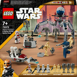 LEGO Star Wars TM 75372 Kloonisoturin ja taisteludroidin taistelupakkaus