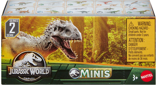Jurassic World Minis Dinosaurukset Lajitelma 1–2 Osaa