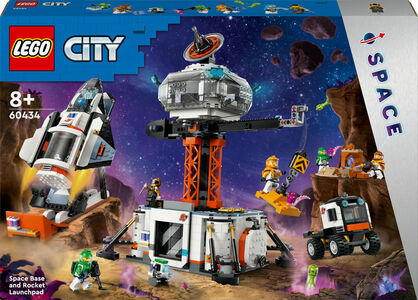 LEGO City 60434 Avaruusasema ja raketin laukaisualusta
