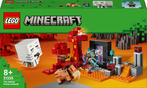 LEGO Minecraft 21255 Hornaportaalin väijytys