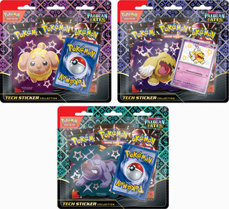 Pokémon Scarlet & Violet Paldean Fates Tech Sticker Collection Keräilykortti Lajitelma