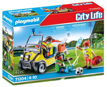 Playmobil City Life Rescue Cart Rakennussarja