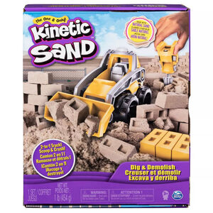 Kinetic Sand Dig & Demolish Leikkisetti