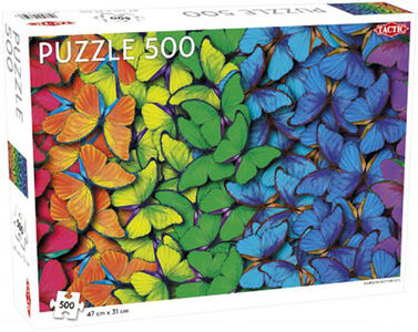 Tactic Palapeli Rainbow Butterflies 500