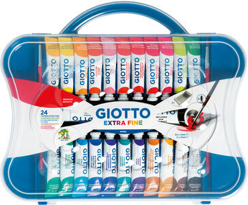 Giotto Extra Fine Poster Paint Tubes Askartelumaalit 24-pack