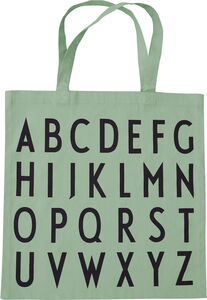 Design Letters Favourite ABC Kangaskassi, Light Green