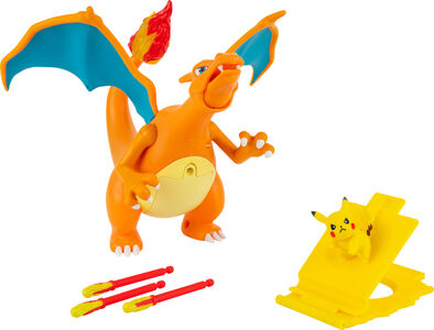 Pokémon Fire and Fly Charizard + Pikachu