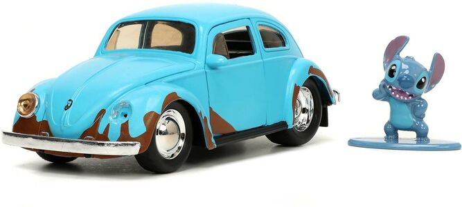 Jada Toys  Disney Lilo & Stitch Auto 1959 VW Bubbla + Stich-figuuri 1:24