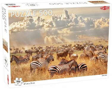 Tactic Palapeli Zebra Herd 500