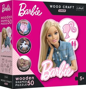 Trefl Wood Craft Junior Barbie Palapeli 50