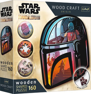 Trefl Wood Craft Origin Star Wars Palapeli The Mandalorian 160