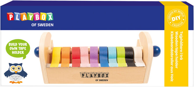 Playbox Puinen Teippiteline