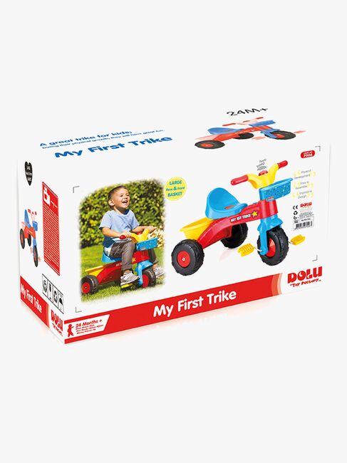 DOLU Kolmipyörä Työntöaisalla