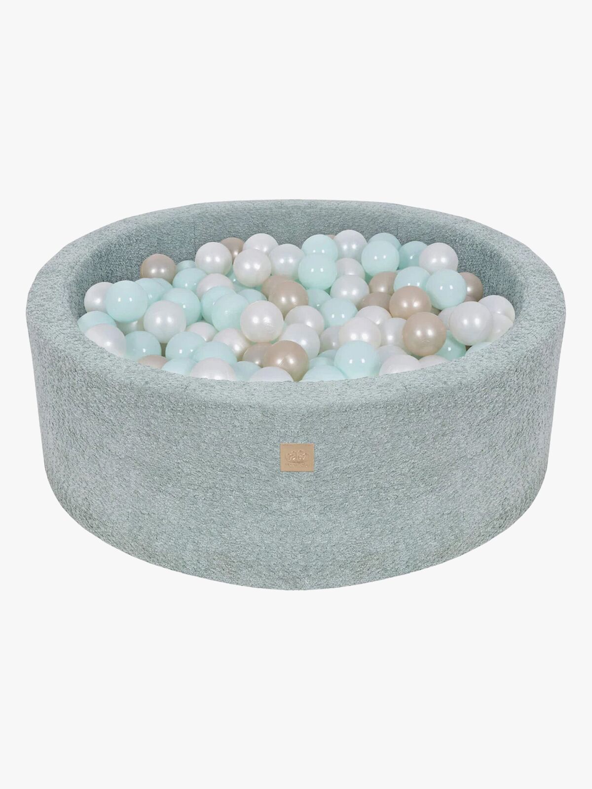 MeowBaby Boucle  Pyöreä Pallomeri, Fresh Mint