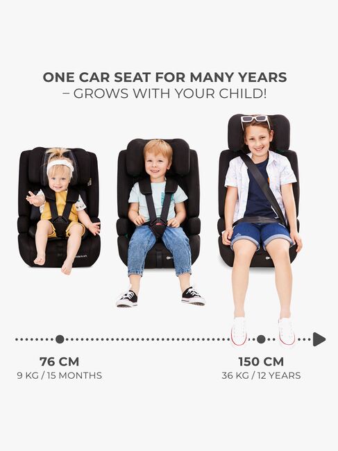 Kinderkraft SAFETY-FIX 2 I-Size Turvaistuin, Black