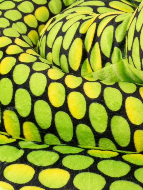 Teddykompaniet Pehmolelu Käärme 200 cm, Vihreä