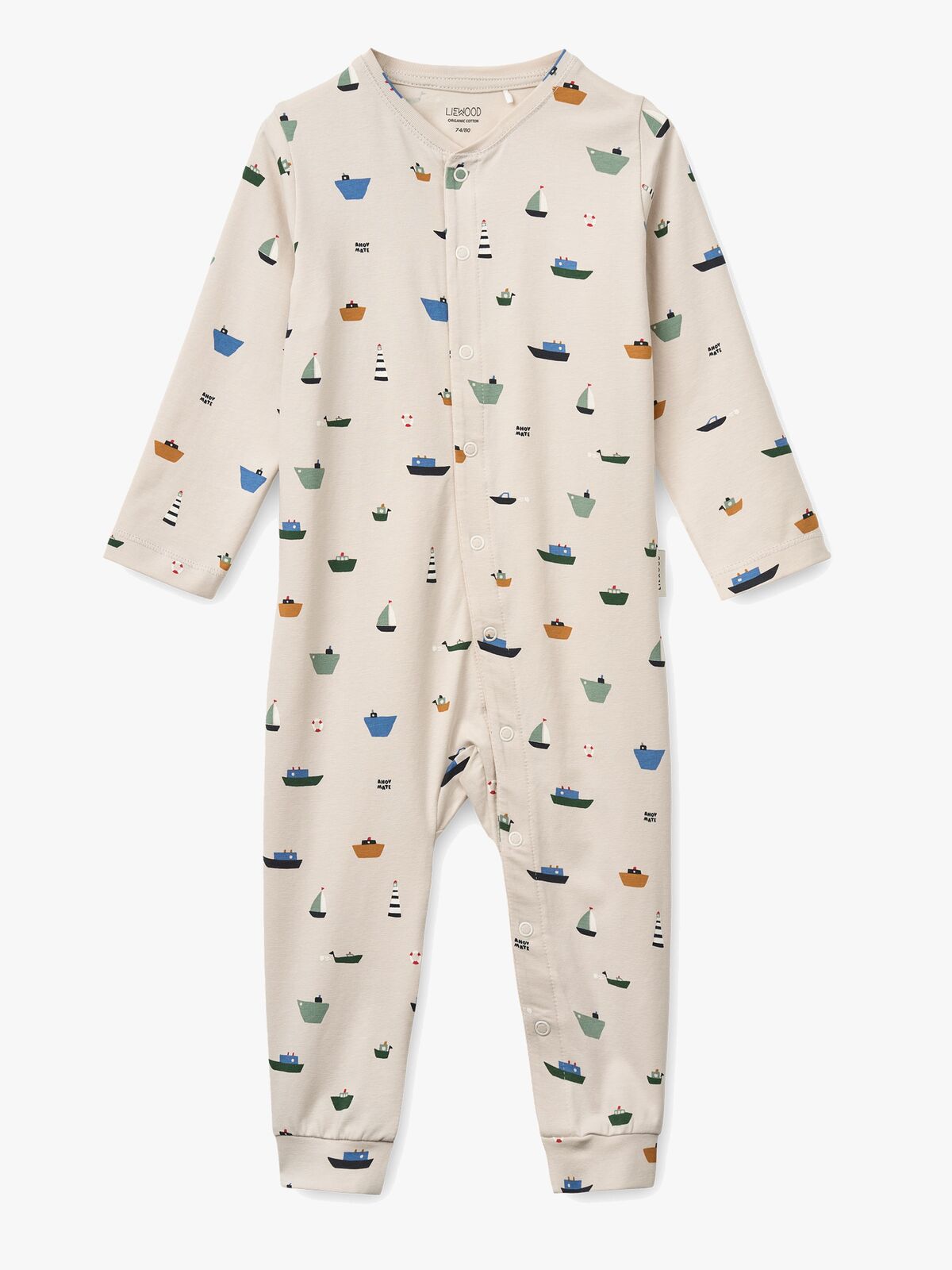 LIEWOOD Birk Pyjama Jumpsuit, Mini sailing/Sandy