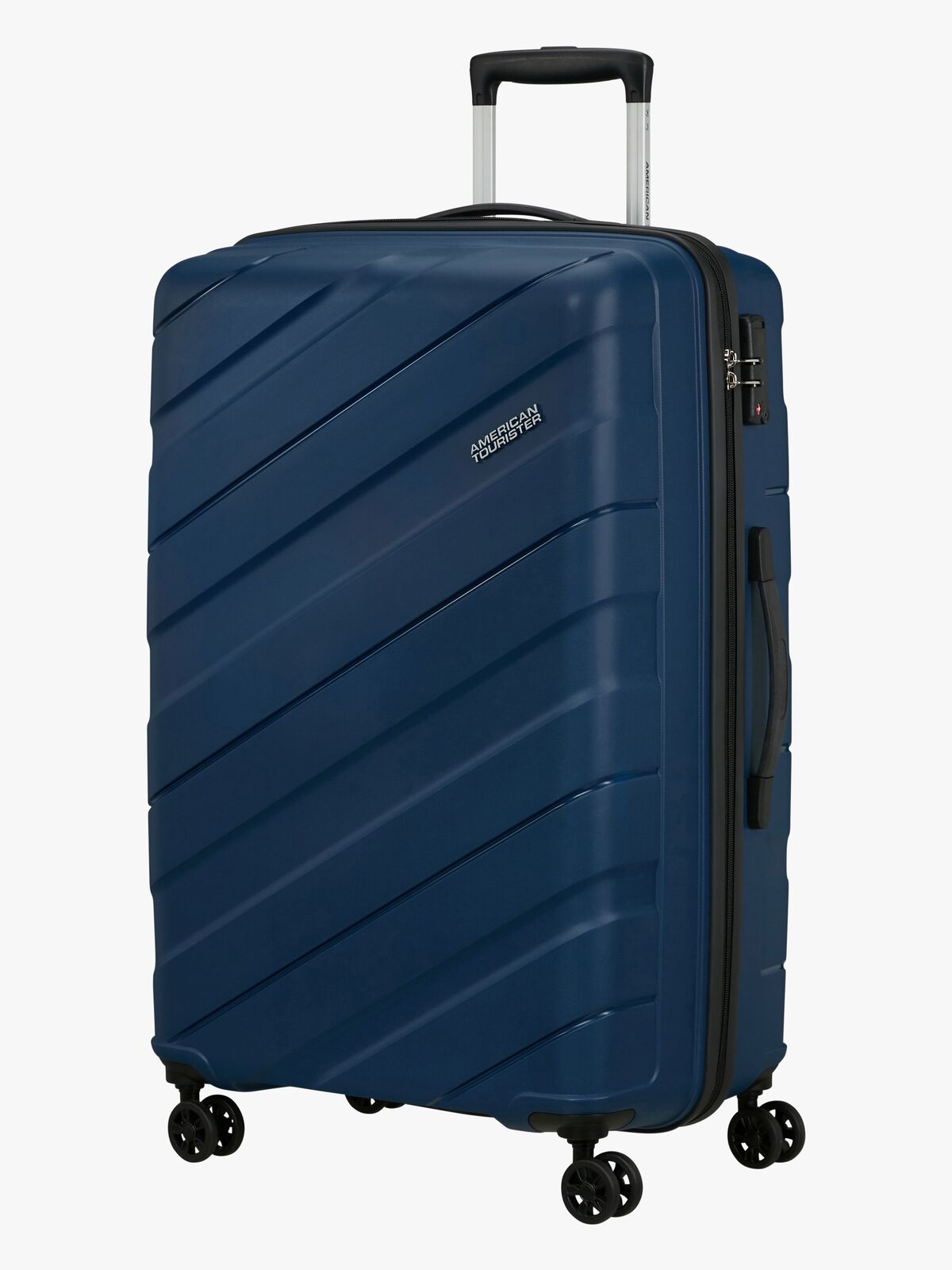 American Tourister Jetdriver Spinner Matkalaukku 100L, Navy Blue