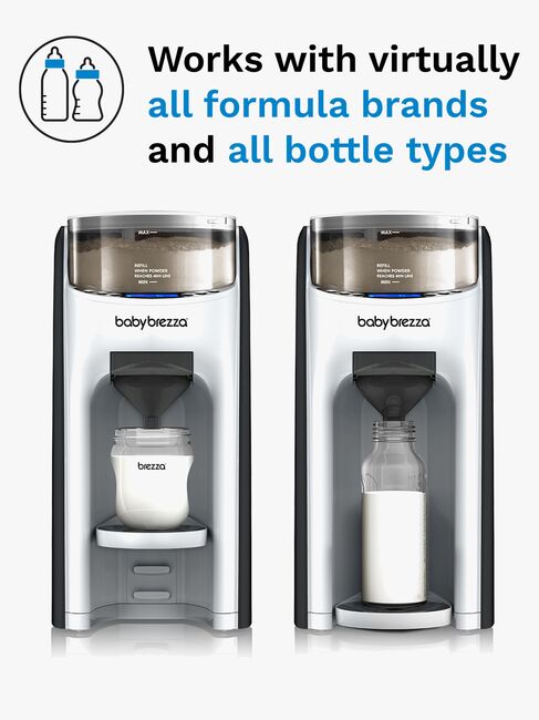 Baby Brezza Formula Pro Advanced Äidinmaidonkorvike- Ja Vellikone, White