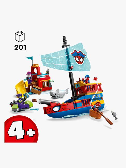 LEGO Spidey 11208 Spideyn tiimin merirosvolaiva