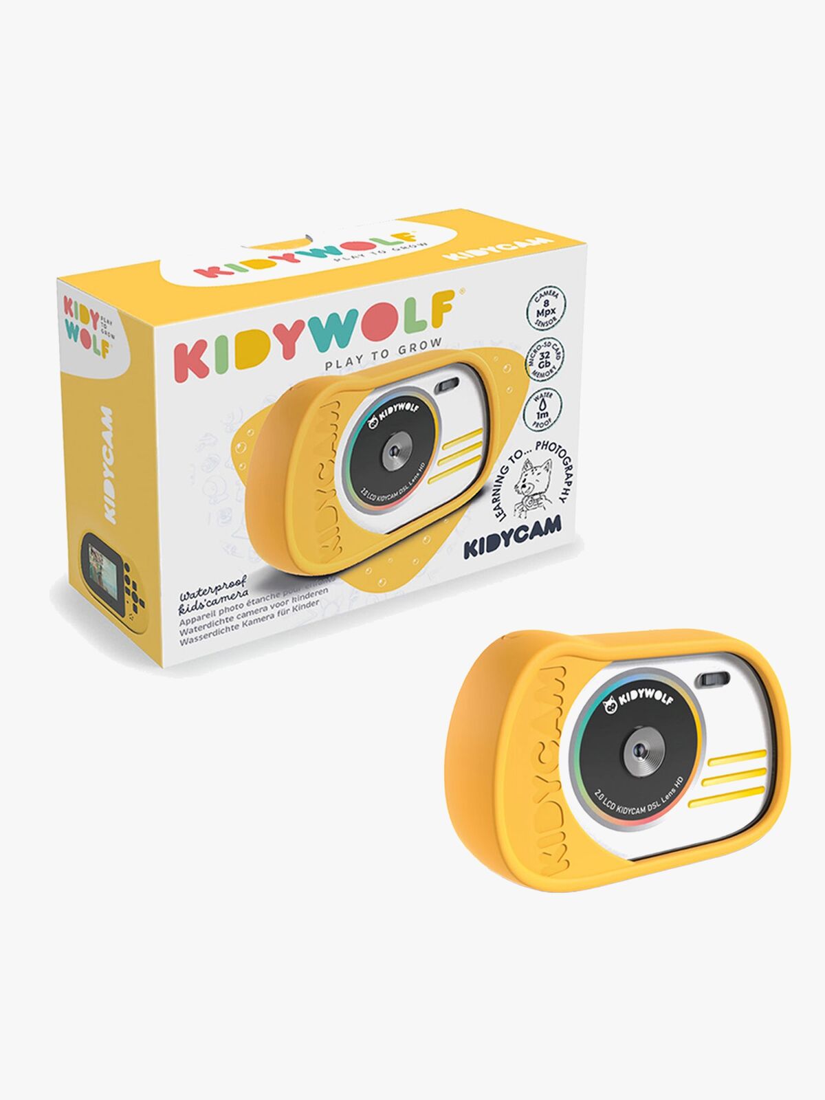 Kidywolf KIDYCAM Kamera, Oranssi