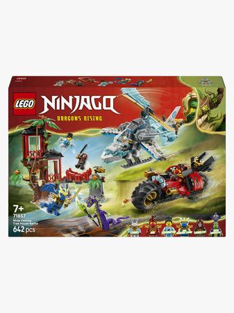 LEGO Ninjago 71857 Ninjamenopelit ja puumajataistelu