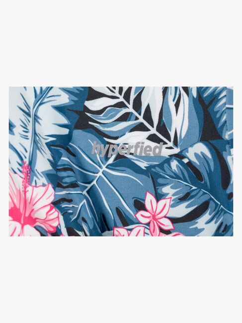 Hyperfied Wave T-Paidat 3-pack, Black/White/Tropical Flower