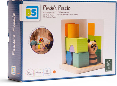 BS Toys Panda's Puzzle Peli