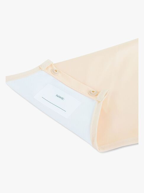 Miniland Pitkähihainen Ruokalappu + Tasku, Jurassic