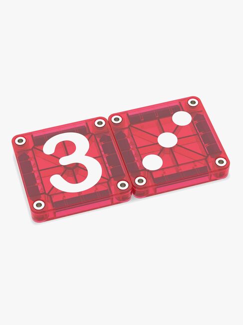 MAGNA-TILES MicroMAGS Opi Numerot Rakennussarja 56 Osa