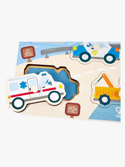 Hape Nuppipalapeli Pelastusautot 10
