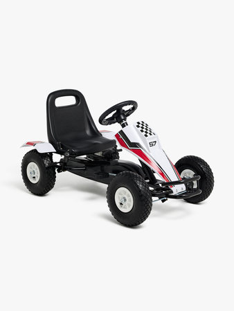 Alex's Garage Polkuauto Go-kart, Valkoinen