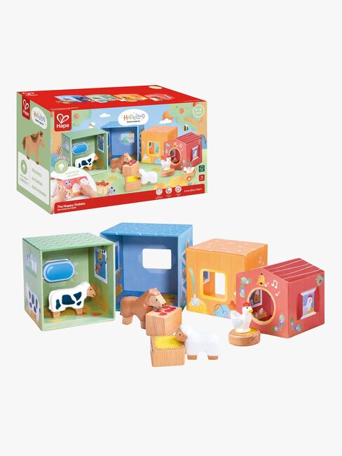 Hape Satukirja + Leikkisetti The Happy Stables